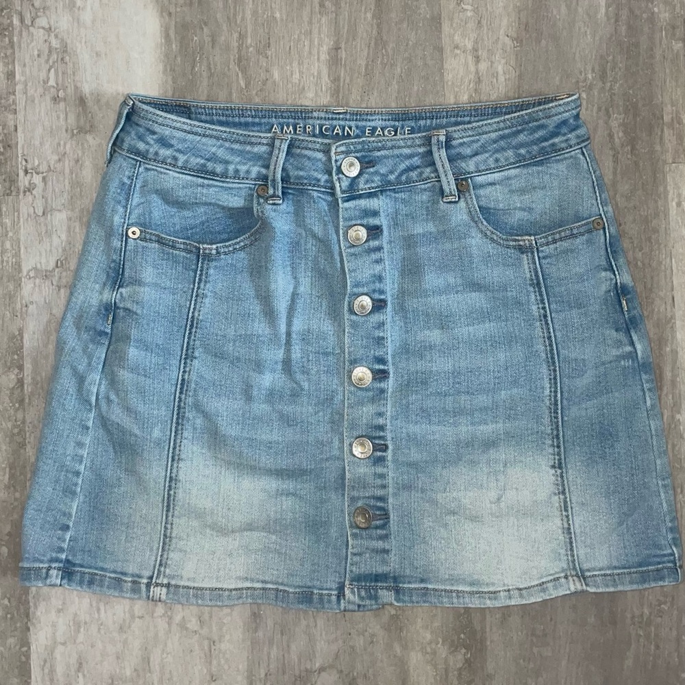 jean skirt